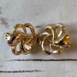Cluster Clip On Earrings